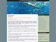 Tablet Screenshot of eauxglacees.com